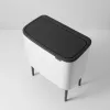 Kosz na śmieci Brabantia 313547 34L prostokątny plastikowy biały