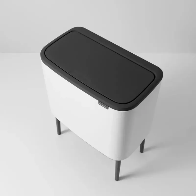 Kosz na śmieci Brabantia 313547 34L prostokątny plastikowy biały