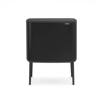 Kosz na śmieci Brabantia 316067 33L prostokątny stal nierdzewna czarny