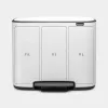Waste container Rectangular Brabantia 121005 Width 540 mm Depth 363 mm Height 440 mm