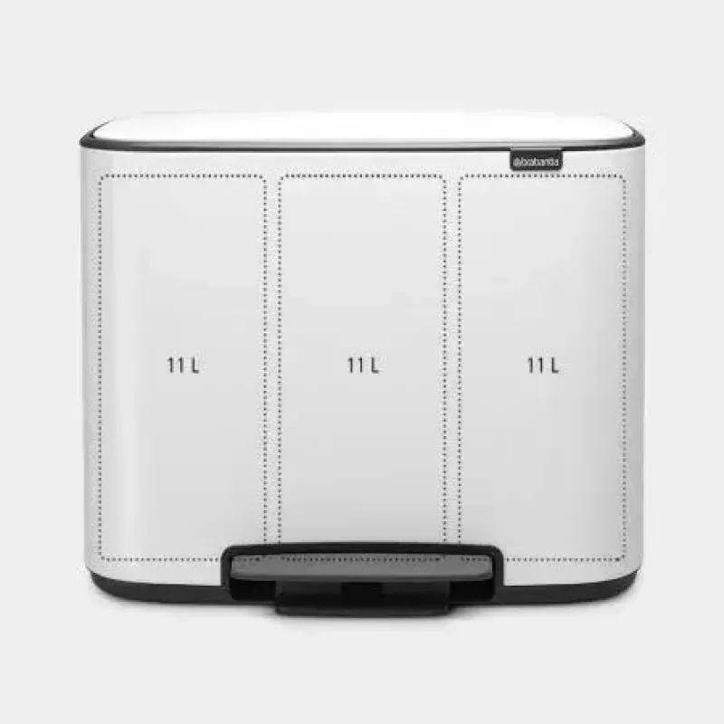 Waste container Rectangular Brabantia 121005 Width 540 mm Depth 363 mm Height 440 mm
