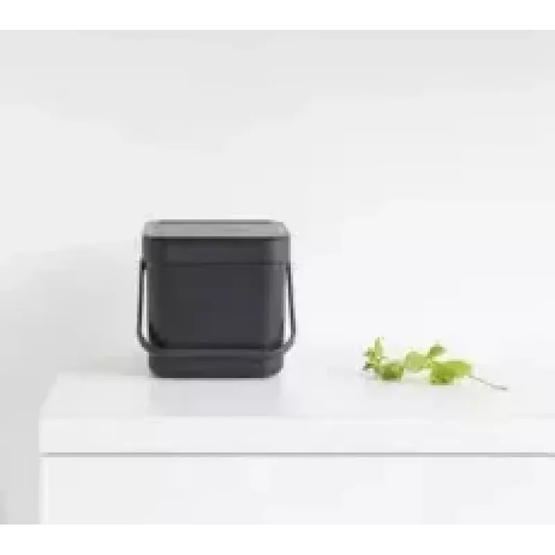 Kosz na śmieci Brabantia 109720 6L prostokątny szary