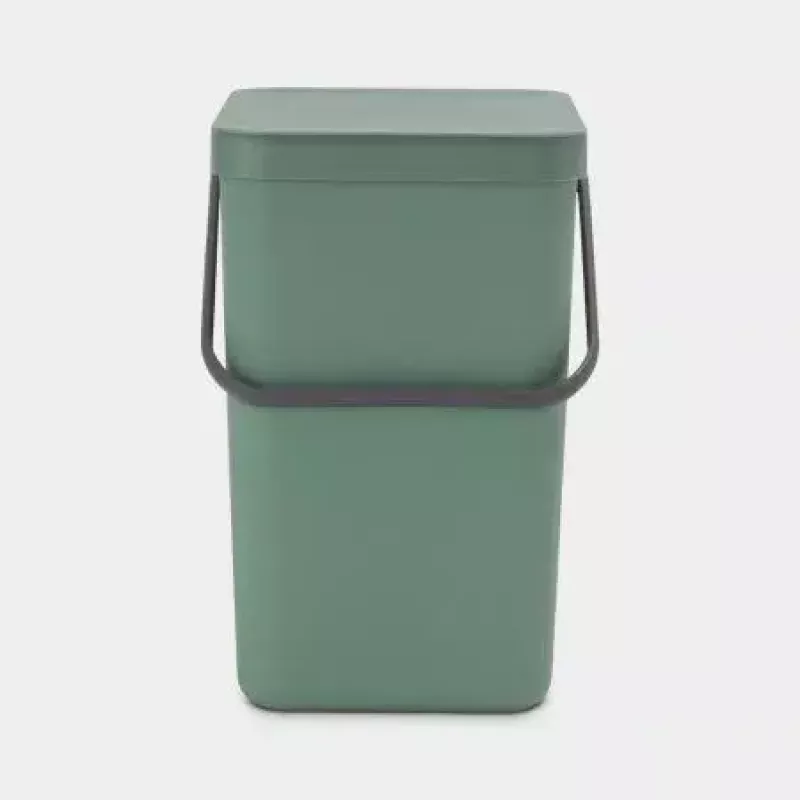 Kosz na śmieci Brabantia 129964 25L prostokątny plastikowy zielony