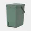 Kosz na śmieci Brabantia 129964 25L prostokątny plastikowy zielony