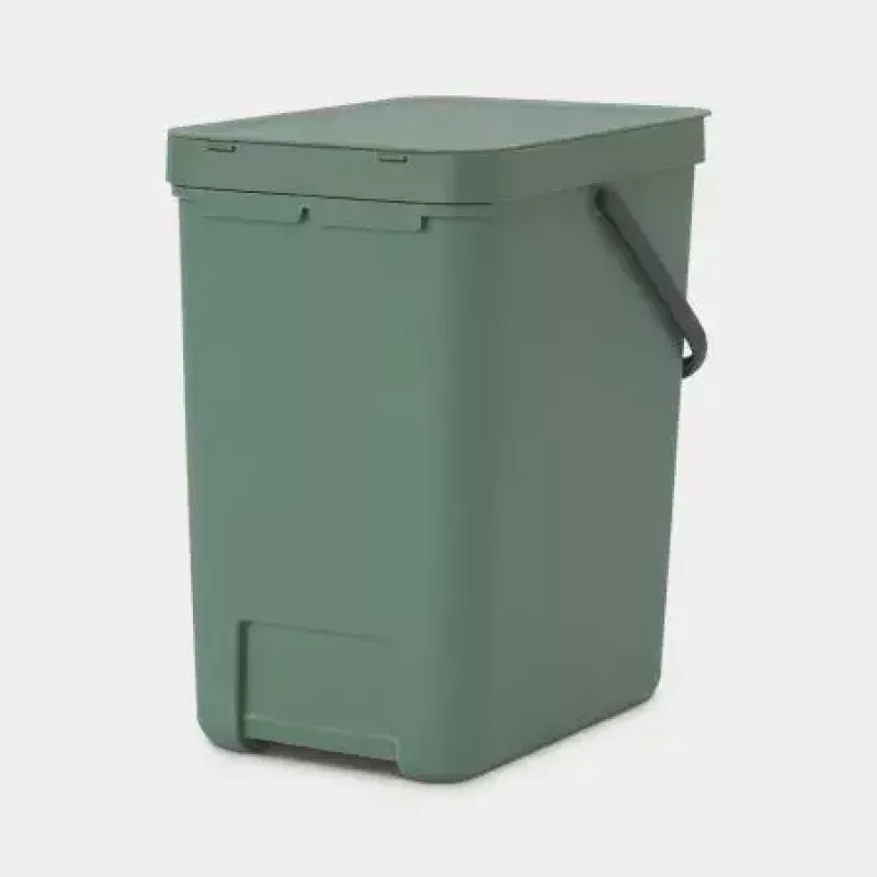 Kosz na śmieci Brabantia 129964 25L prostokątny plastikowy zielony