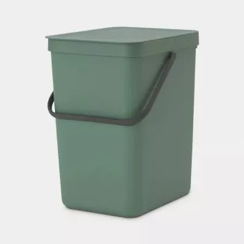 Kosz na śmieci Brabantia 129964 25L prostokątny plastikowy zielony