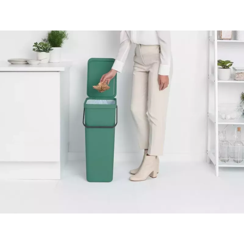 Brabantia Sort & Go 40 L Prostokątny Zielony