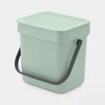Kosz na odpady Brabantia Sort & Go 3 L zielony szerokość 188 mm głębokość 139 mm wysokość 181 mm