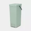 Brabantia Sort & Go 40 L Zielony kosz na odpady 267x341x620 mm