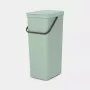 Brabantia Sort & Go 40 L Zielony kosz na odpady 267x341x620 mm
