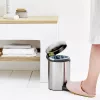 Kosz na pedał Brabantia newIcon Round szczotkowana stal