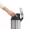 Kosz na pedał Brabantia newIcon Round szczotkowana stal