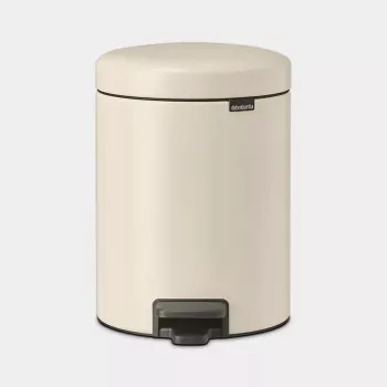 Brabantia NewIcon 5 L okrągły beżowy kosz na śmieci