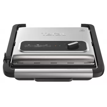 Grill kontaktowy Tefal Inicio GC242D 2000W Czarny Stal nierdzewna