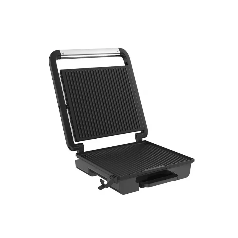 Grill kontaktowy Tefal Inicio GC242D 2000W Czarny Stal nierdzewna