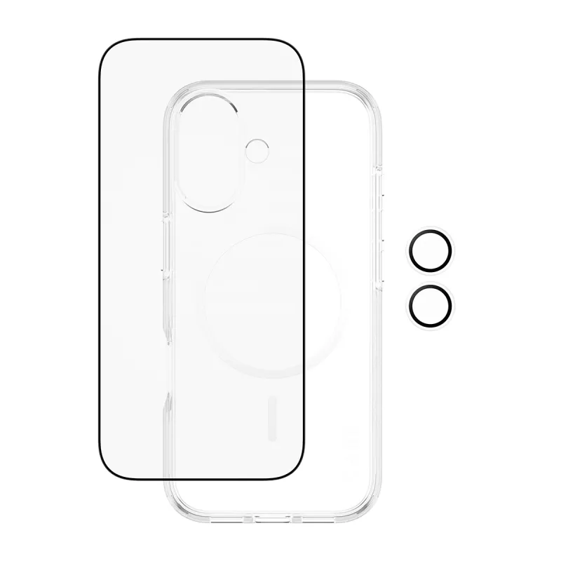 PanzerGlass CARE 3-w-1 Flagship Explorer Bundle iPhone 17 Odporny na zarysowania i wstrząsy