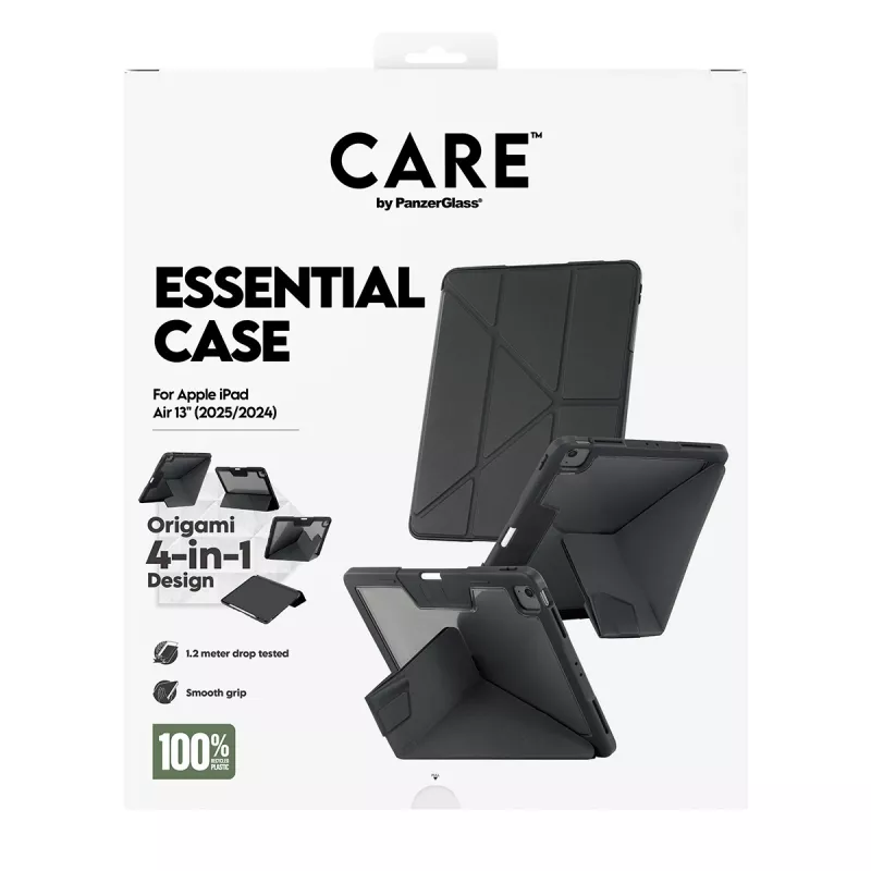 Etui ochronne PanzerGlass CR31677 Czarne do iPad Air — konstrukcja TPU