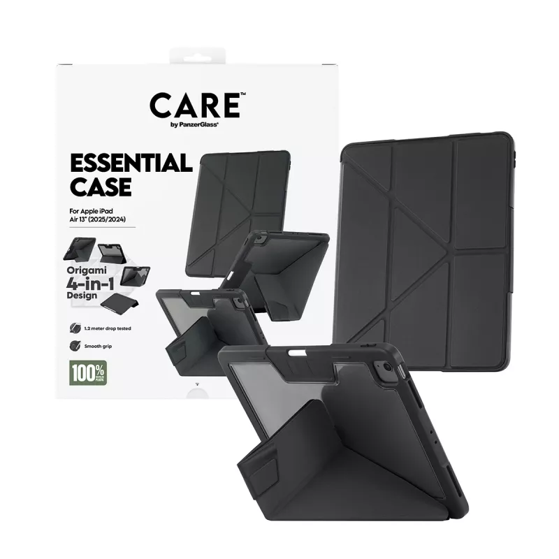 Etui ochronne PanzerGlass CR31677 Czarne do iPad Air — konstrukcja TPU