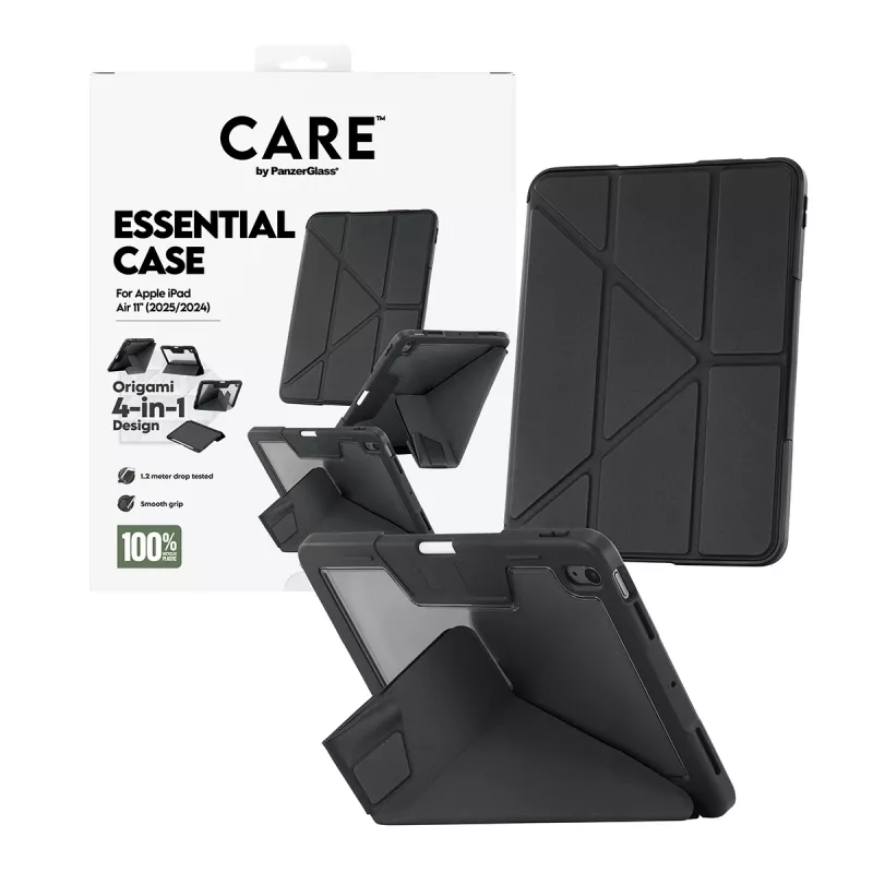 Etui ochronne do tabletu PanzerGlass TPU Essential Case CR76640 Czarny do iPad Air