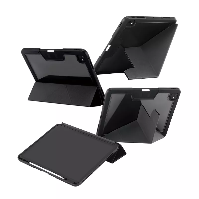 Ochronne etui TPU PanzerGlass dla iPada Pro 13 (2024–2025) — czarne