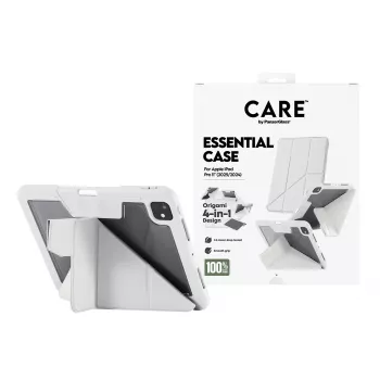 Etui PanzerGlass CARE by ® TPU Essential szare iPad Pro 11 cali (2024-2025)