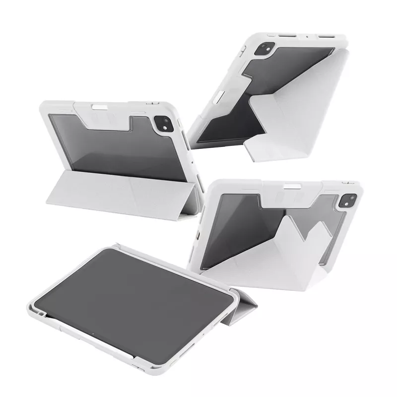 Etui PanzerGlass CARE by ® TPU Essential szare iPad Pro 11 cali (2024-2025)