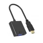 Adapter HDMI na VGA IcyBox IB-AC502a — HDMI A (męski) na VGA (żeński)