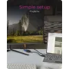 Adapter HDMI na VGA IcyBox IB-AC502a — HDMI A (męski) na VGA (żeński)