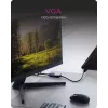 Adapter HDMI na VGA IcyBox IB-AC502a — HDMI A (męski) na VGA (żeński)