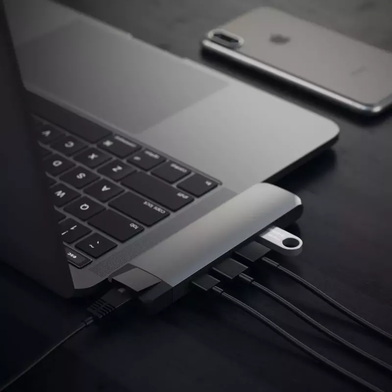 Stacja dokująca do laptopa Satechi ST-TCPHEM Thunderbolt 3 Szary