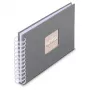 Hama 00009836 album na zdjęcia szary 50 arkuszy 10 x 15 oprawa spiralna
