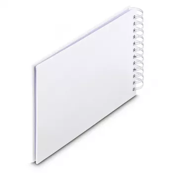 Hama 00009842 album fotograficzny Biały 50 arkuszy 10 x 15 Oprawa spiralna