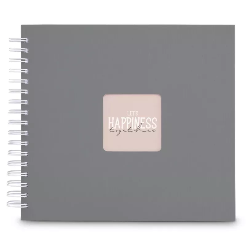 Hama 00009837 album na zdjęcia Szary 50 arkuszy 10 x 15 Oprawa spiralna