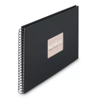 Hama 00009835 album na zdjęcia Czarny 300 arkuszy 10 x 15 Oprawa spiralna