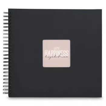 Hama 00009835 album na zdjęcia Czarny 300 arkuszy 10 x 15 Oprawa spiralna