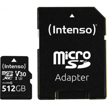 Karta MicroSDXC Intenso 512 GB UHS-I Klasa 10 3433493