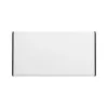 Pojemnik na chleb Brabantia 236785 prostokątny biały stal 465x250x187 mm