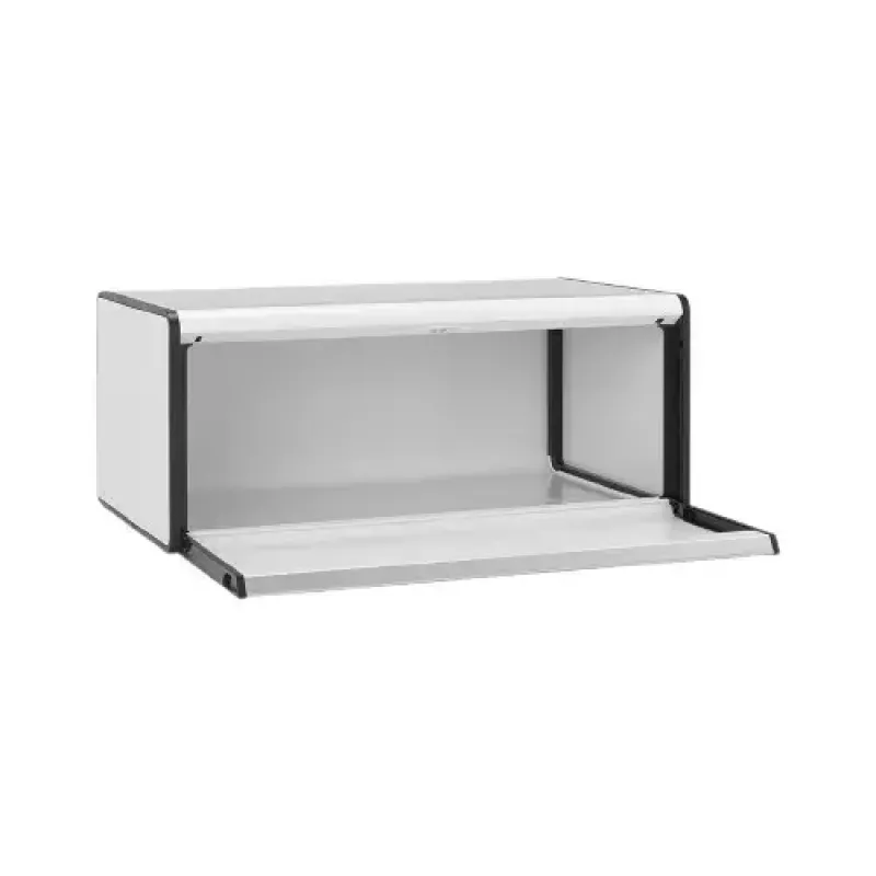 Pojemnik na chleb Brabantia 236785 prostokątny biały stal 465x250x187 mm