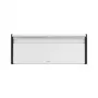 Pojemnik na chleb Brabantia 236785 prostokątny biały stal 465x250x187 mm