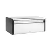 Pojemnik na chleb Brabantia 236846 prostokątny stalowy 465x250x187 mm
