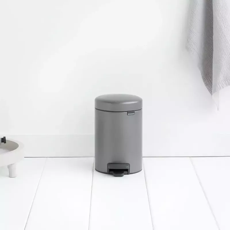 Kosz na śmieci Brabantia 113246 3 L okrągły platynowy