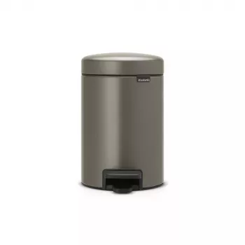 Kosz na śmieci Brabantia 113246 3 L okrągły platynowy