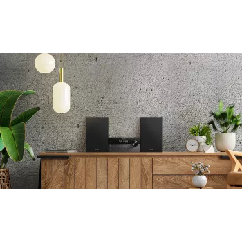 Philips TAM4505M2/12 system audio do domu Mikrosystem audio 80 W Czarny, Ciemnoszary