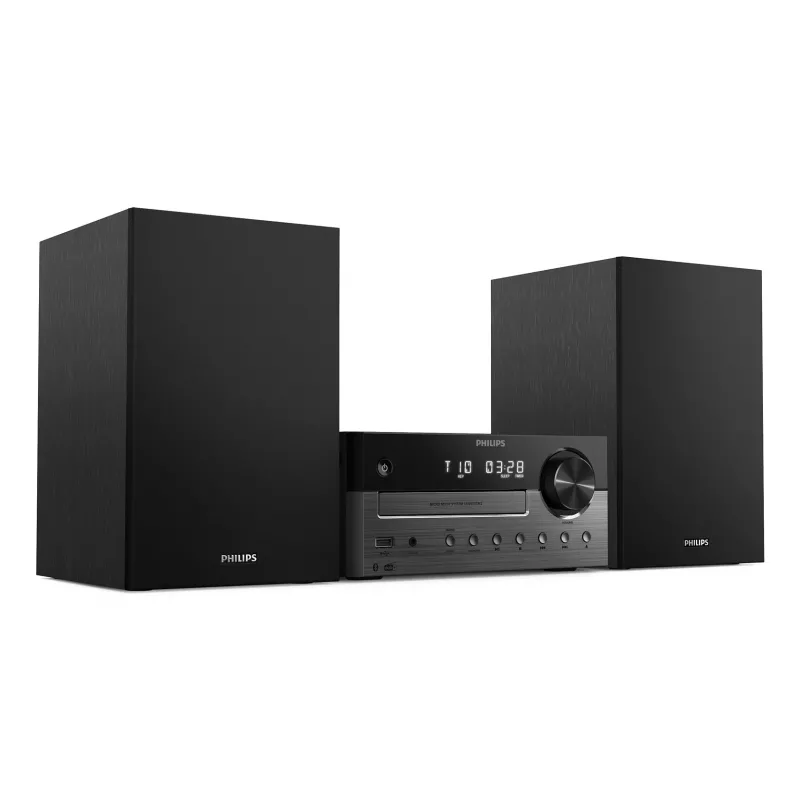 Philips TAM4505M2/12 system audio do domu Mikrosystem audio 80 W Czarny, Ciemnoszary
