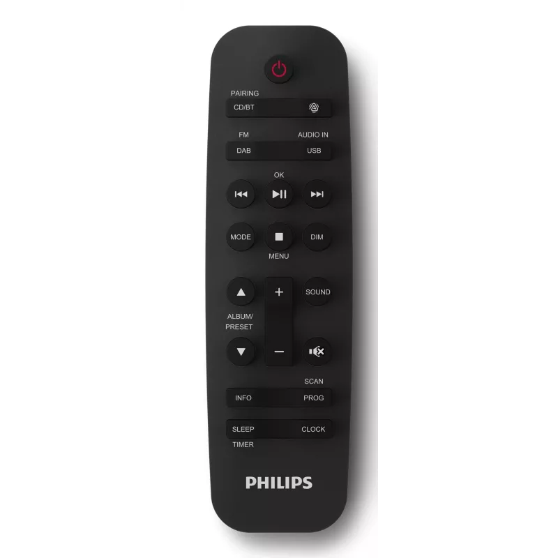 Philips TAM4505M2/12 system audio do domu Mikrosystem audio 80 W Czarny, Ciemnoszary