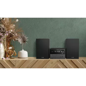 Philips 3000 series TAM3505M2/12 system audio do domu System micro audio do domu 20 W Czarny