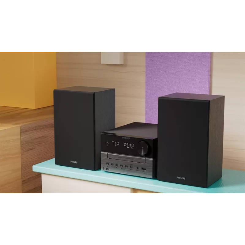 Philips 3000 series TAM3505M2/12 system audio do domu System micro audio do domu 20 W Czarny