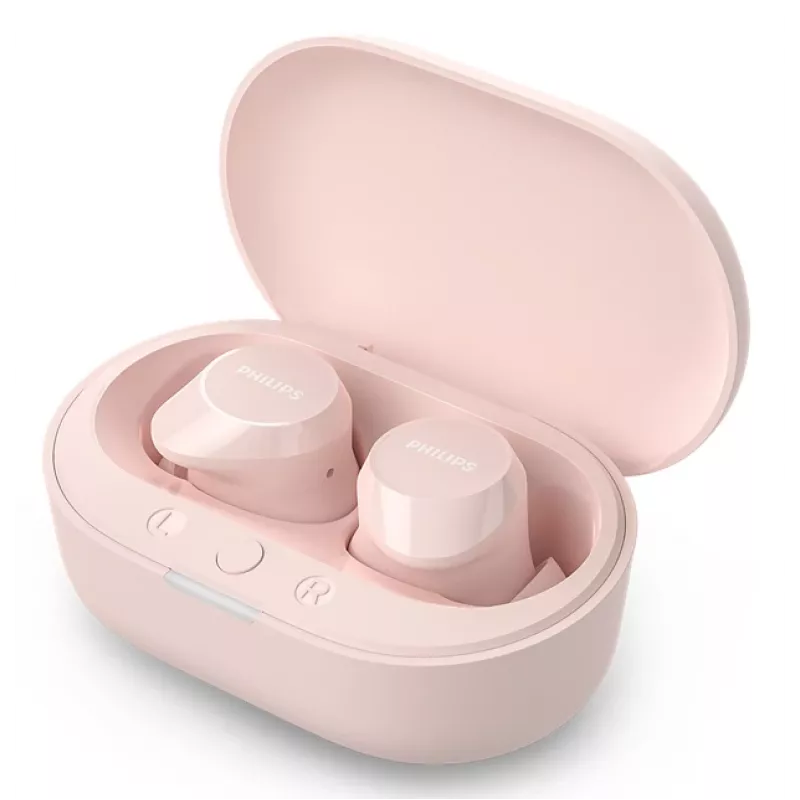 Philips TAT1209PK/00 słuchawki/zestaw słuchawkowy True Wireless Stereo (TWS) douszne Połączenia/Muzyka Bluetooth Różowy