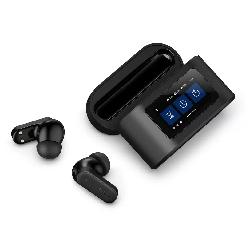 Słuchawki Philips TAT6000BK/00 True Wireless Stereo (TWS) Bluetooth Douszne, 20–20000 Hz, 10 m, Czarny