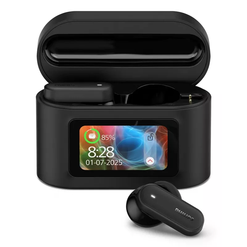 Słuchawki Philips TAT6000BK/00 True Wireless Stereo (TWS) Bluetooth Douszne, 20–20000 Hz, 10 m, Czarny